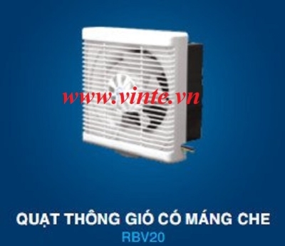 Quạt thông gió có máng che RBV20 - Roman